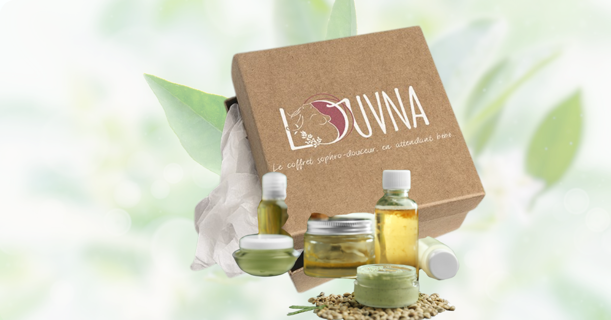 coffret et produits Louvna